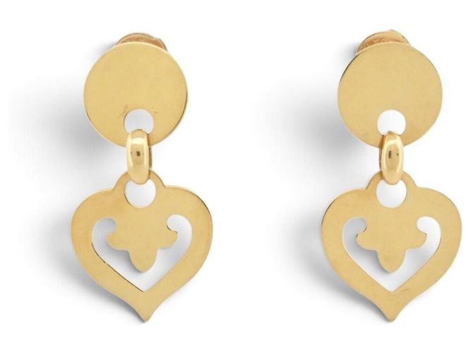 ORECCHINI O.J. PERRIN LEGENDES ORO GIALLO 18K 4.71GR CUORE D'oro