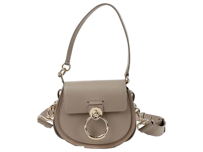 Chloé Borsa a tracolla Tess Grigio 