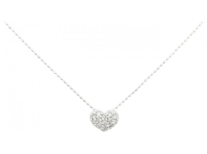Autre Marque Collana di Diamanti Au750 Argento