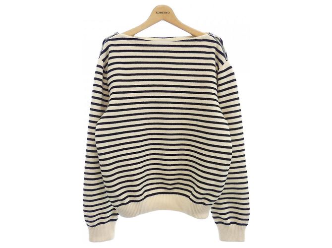 Céline Celine 2A016954D Knitwear Nero Beige