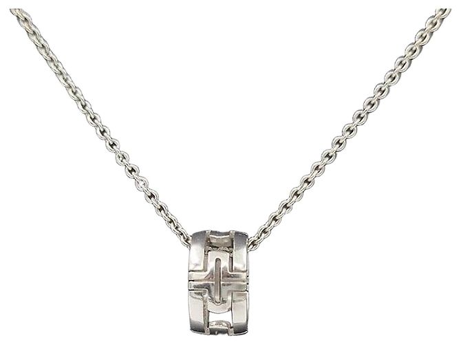 Bulgari Parenthesis Ring Halskette Weiß
