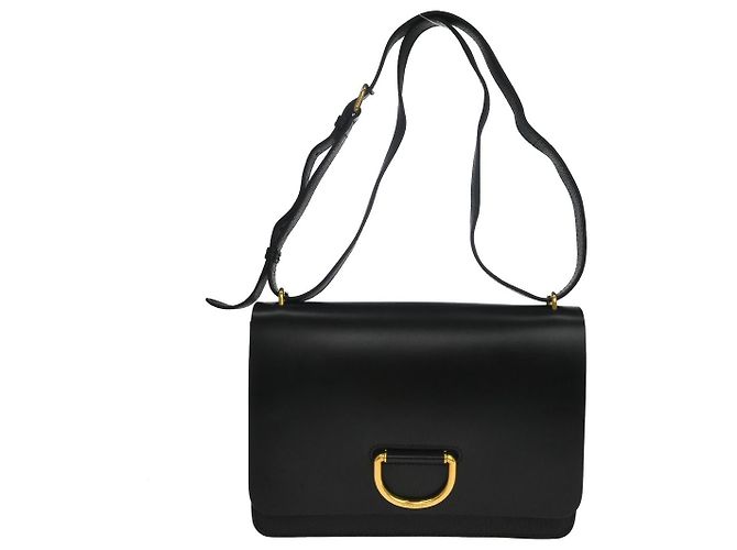 Burberry D-ring Leather Noir