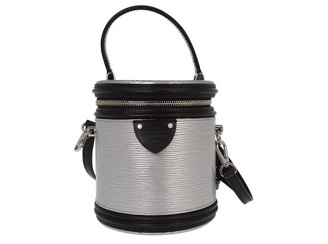Louis Vuitton Cannes Epi Leather Argento