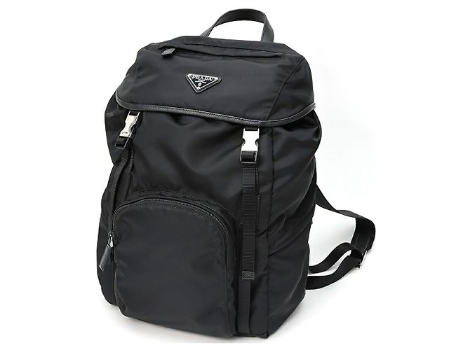 Prada Nylon Backpack Black