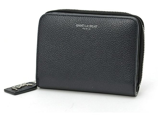 Saint Laurent Bi-fold Geldbörse Schwarz
