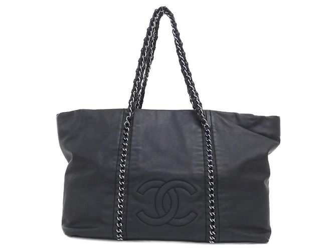 Borsa a tracolla Chanel Luxury Line 31574 Nero