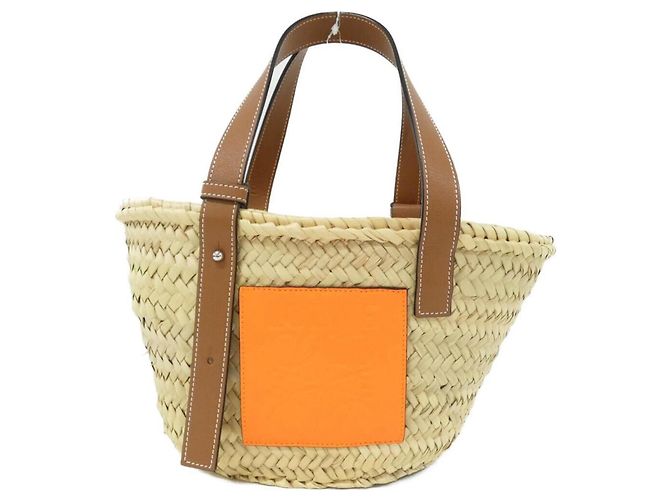 Loewe 327 02NS93 Handtasche Beige Orange