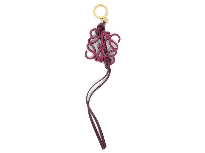 Pingente de bolsa Loewe C621232XDB Vermelho Bordeaux