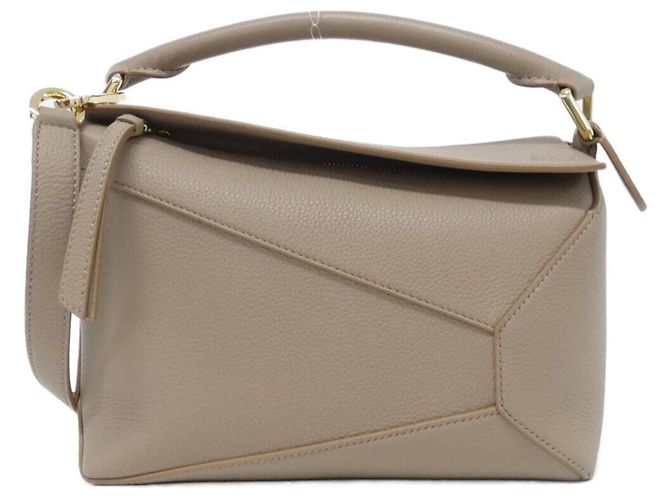 Sac à main Loewe Puzzle Edge Small Beige Sable