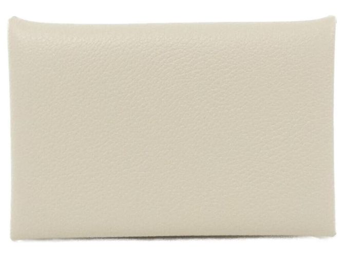 Hermès Tarjetero Hermes Calvi Blanco