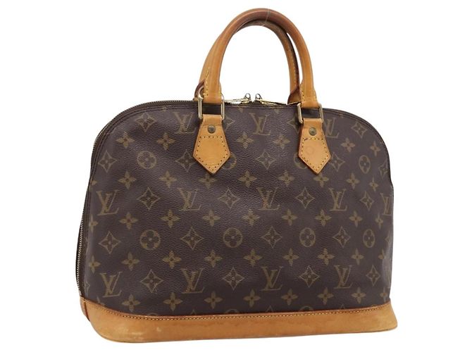 Bolsa de mão LOUIS VUITTON Monogram Alma M51130 LV Auth BA14847 Monograma