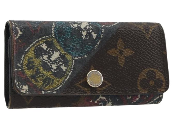 LOUIS VUITTON Monogram Kabuki Multicles 4 Key Case M67252 LV Auth bs36479 Monograma