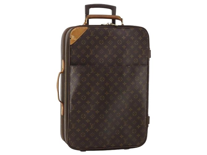 LOUIS VUITTON Monogram Pegas 55 Suitcase M23294 LV Auth 191088 Monograma