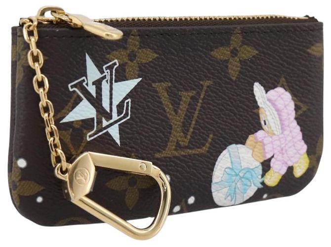 LOUIS VUITTON Monogram Vivienne Pochette Cles Monedero M12229 LV Auth 196459M Monograma