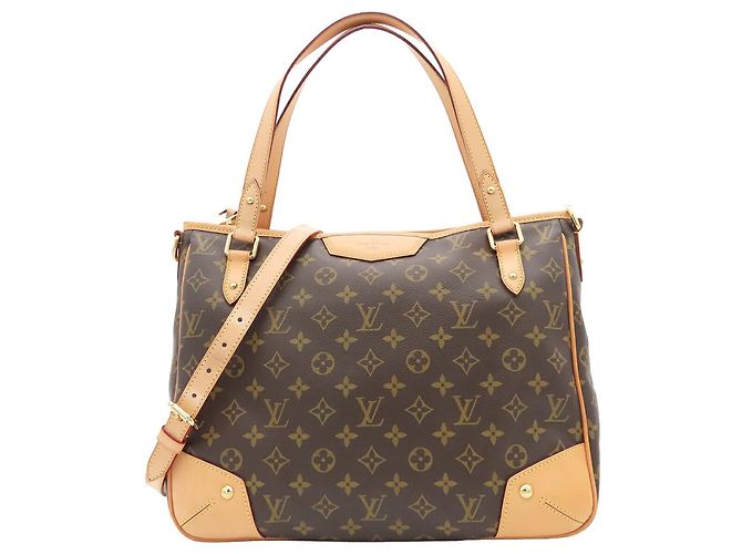 Borsa Satchel Louis Vuitton Monogram Estrela MM Marrone
