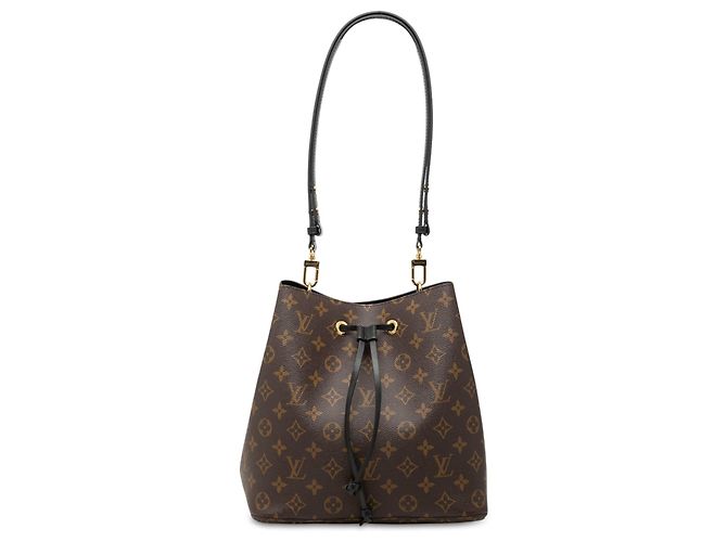 Borsa a secchiello Louis Vuitton Monogram Neonoe MM Nera Nero