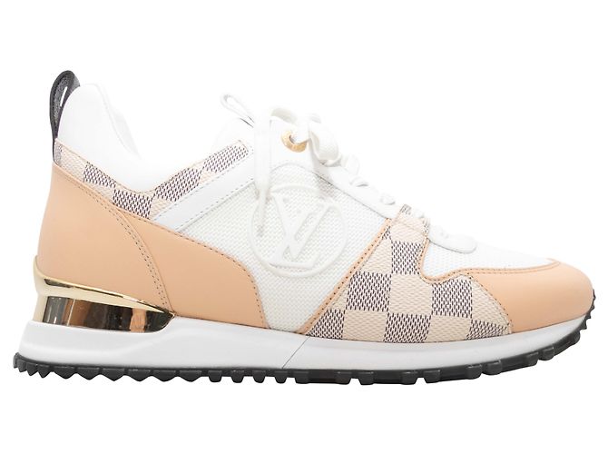 Louis Vuitton Run Away Sneaker White & Multicolor Größe 38 Weiß
