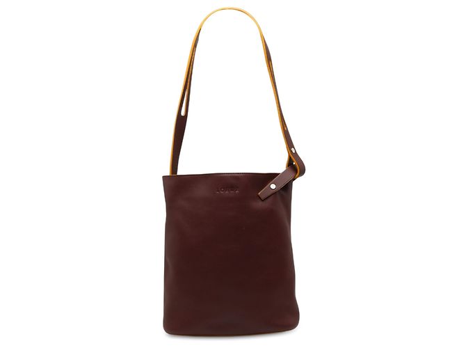 Borsa a tracolla in pelle LOEWE rossa Rosso