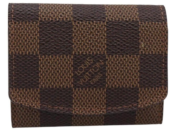 Louis Vuitton Cuff Case Monogram Damier Marrom