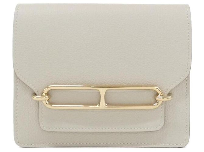Hermès Hermes Luli Slim 082053CP Long Wallet Beige