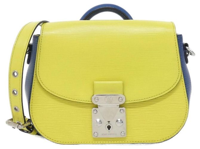 Bolsa Louis Vuitton Epi Eden Amarelo