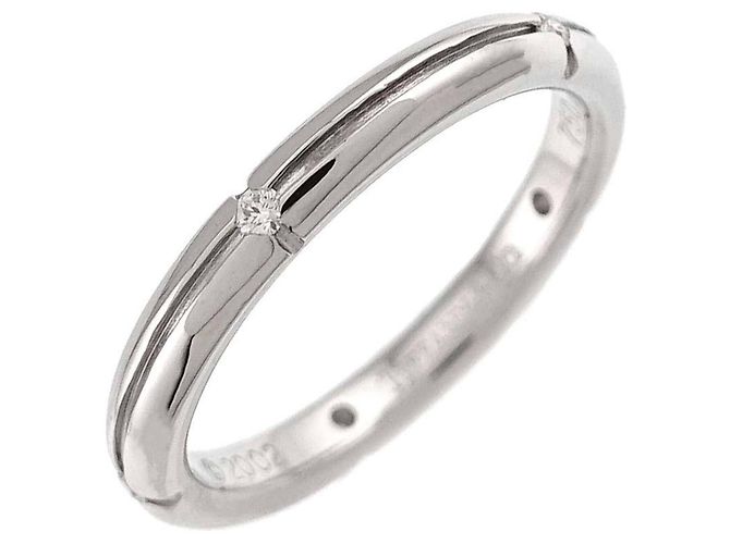 Anillo Banda Tiffany & Co. Streamerica en Oro Blanco de 18K