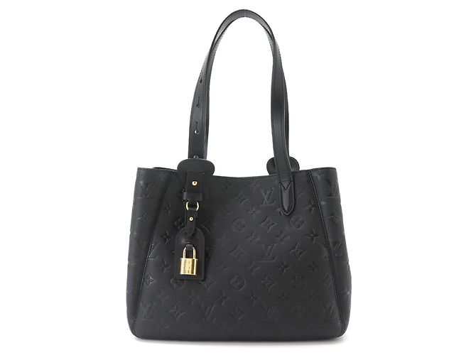 Borsa tote Louis Vuitton All In One PM Monogram Empreinte Noir Nero Monogramma
