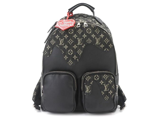 Louis Vuitton LV Squared Multipocket Rucksack Schwarz