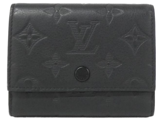 Louis Vuitton Monogram Shadow Victor Wallet Black