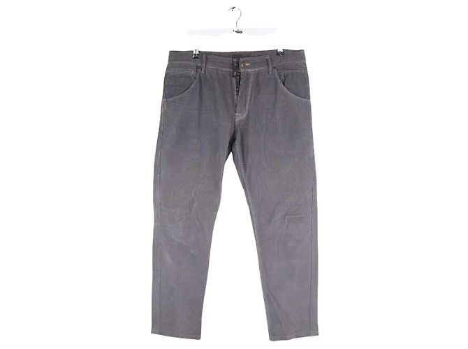 Fendi Graue gerade Hose
