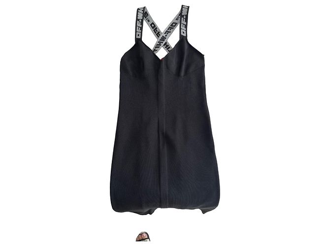 Off White Off-White schwarzes Kleid