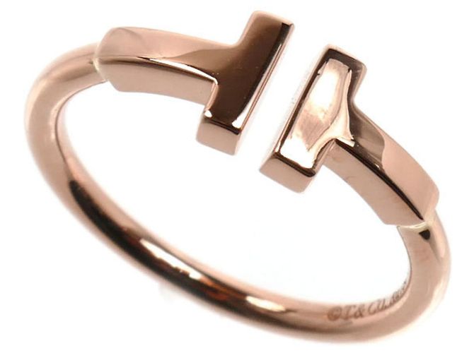 Anello T Wire Tiffany & Co. in oro rosa 18K