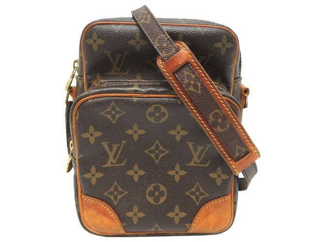 Bolso de hombro Louis Vuitton Amazon para mujer Castaño