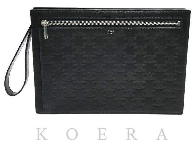 Céline Pochette Celine Triomphe en Noir