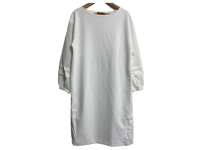 Autre Marque Barneys New York Strickkleid Weiß