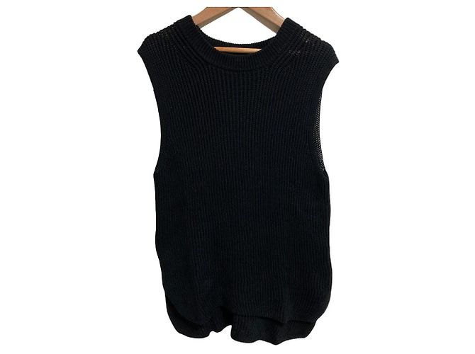 Autre Marque EVERYDAY I LIKE. Polite Strickweste Schwarz