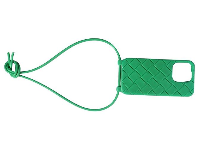 Bottega Veneta Custodia Parakeet per iPhone 16 Pro Verde
