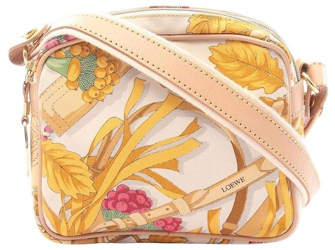 Loewe Multicolour canvas shoulder bag Multiple colors