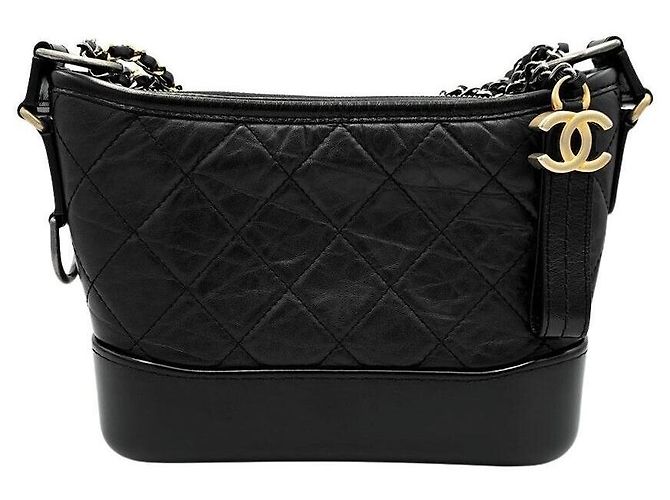 Chanel Borsa Gabrielle Hobo Small Nero