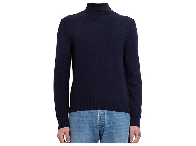 Maison Martin Margiela Maison Margiela Kaschmir-Rollkragenpullover Schwarz