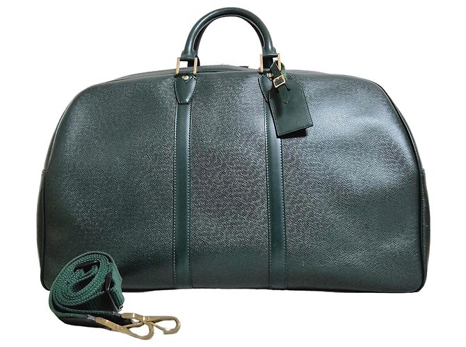 Louis Vuitton Bolsa Boston Two-Way Taiga Élan Multicor