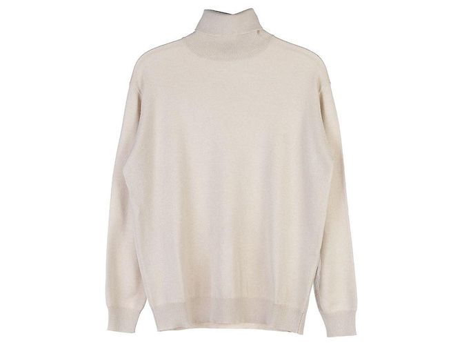 Brunello Cucinelli Rollkragenpullover für Damen Weiß