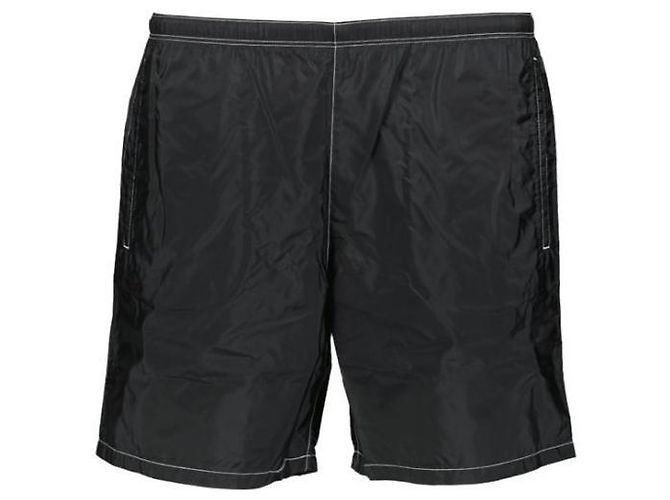 Prada Pantaloncini da bagno in nylon Nero