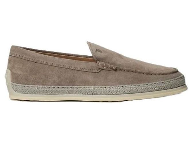 Tod's Suede Espadrilles Brown