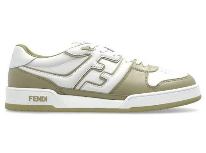 Fendi Match Leather Low-Tops Multiple colors