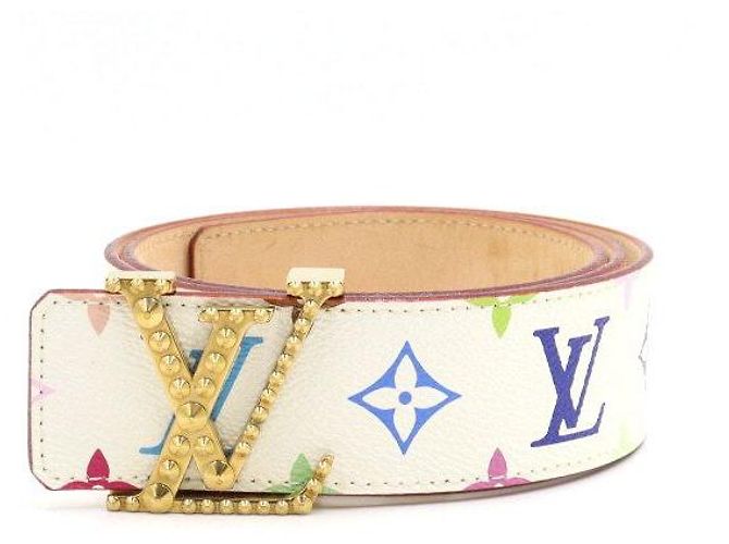 Louis Vuitton Multicolor Gold Stud Women's Belt Multiple colors