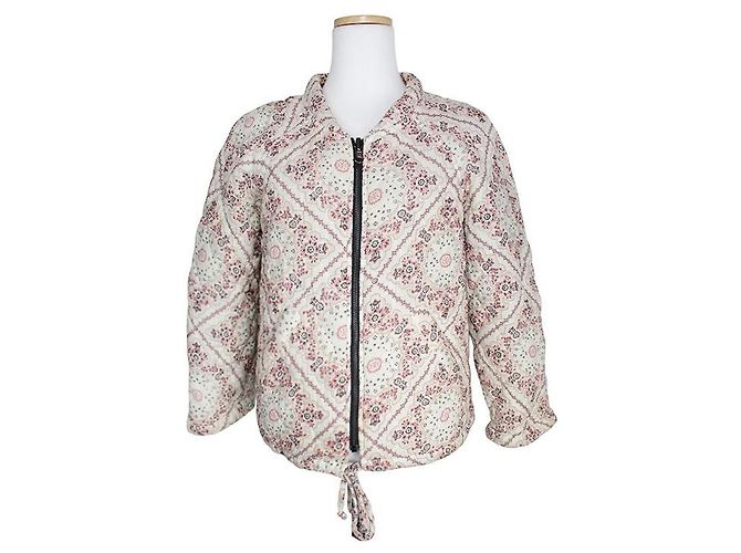 Isabel Marant Casaco acolchoado com fecho Branco