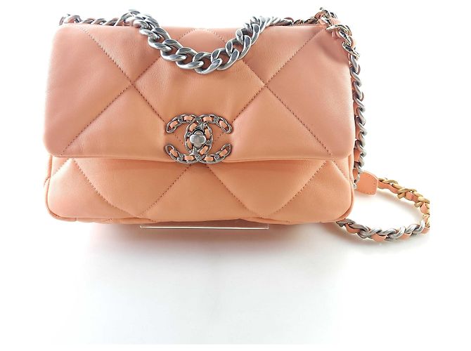 Chanel Bolsa de ombro com aba Multicor