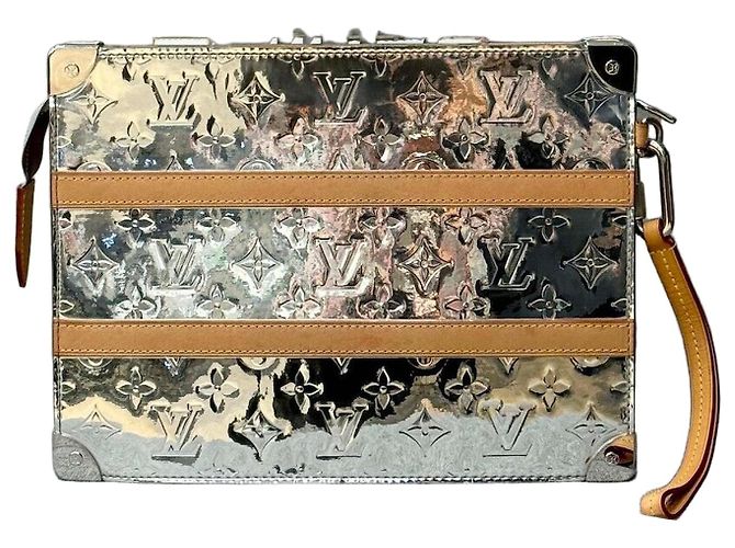 Louis Vuitton Monogram Mirror Trunk Clutch Bag Multiple colors