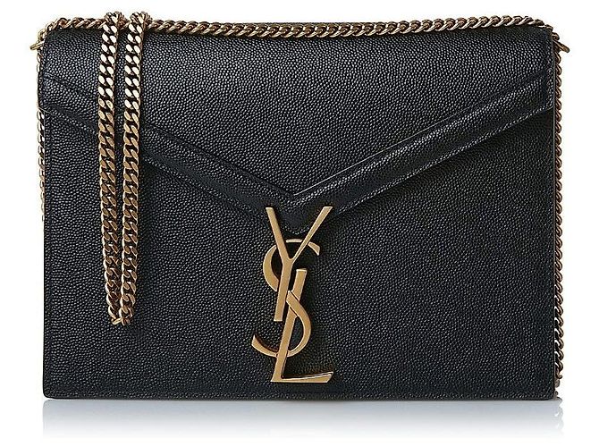 Saint Laurent Borsa a tracolla Cassandra Monogram Nero 